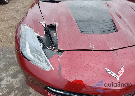 2016 Chevrolet Corvette Stingray from USA, damaged, VIN 1G1YD2D76G5107439